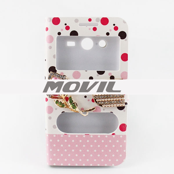 NP-2010 TPU   PU Protectores para Samsung Galaxy Core 2 G355h-6